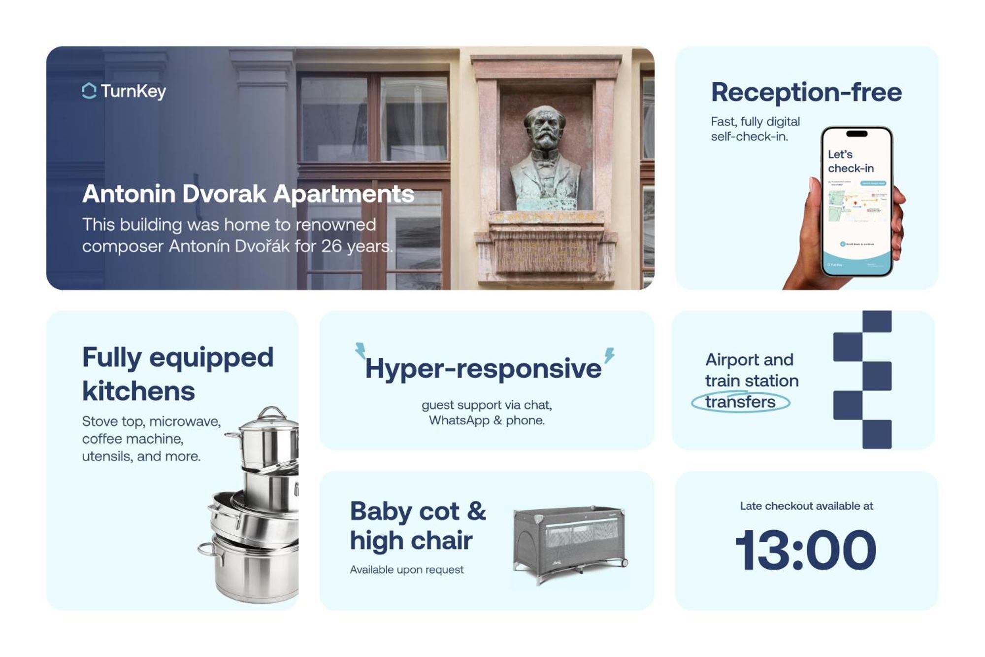 Turnkey I Antonin Dvorak Apartmán